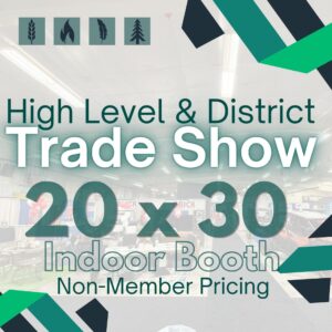 20 x 30 Indoor Booth - Non-Member Pricing