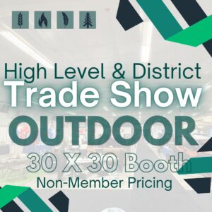 Outdoor 30 x 30 Booth - Non-Member Pricing