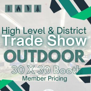 Outdoor 30 x 30 Booth - Member Pricing Only